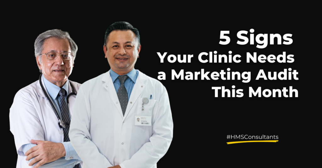 Doctors reviewing clinic marketing audit report – HMS Consultants blog thumbnail