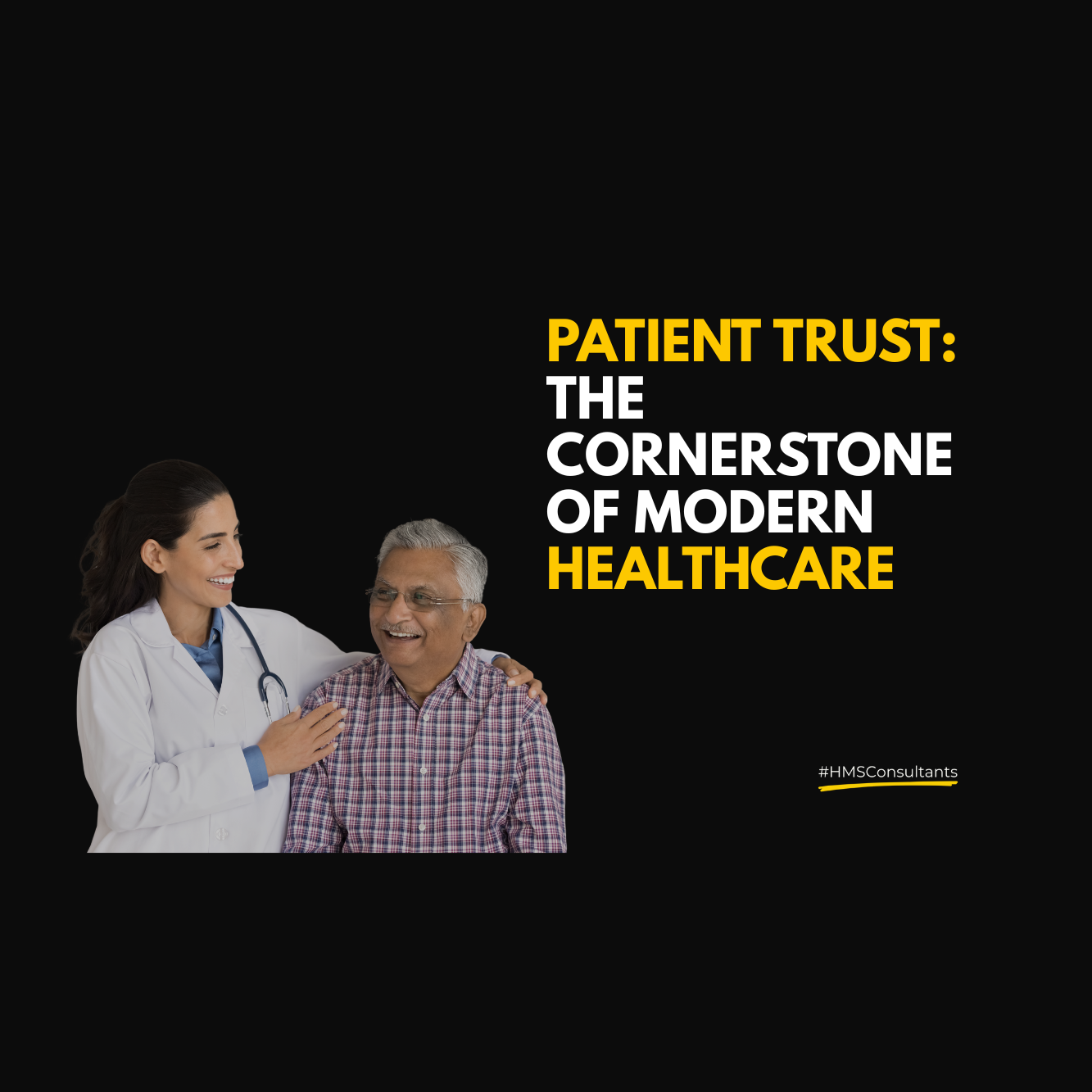 Doctor building trust with patient – Patient Trust in Indian Healthcare 2025