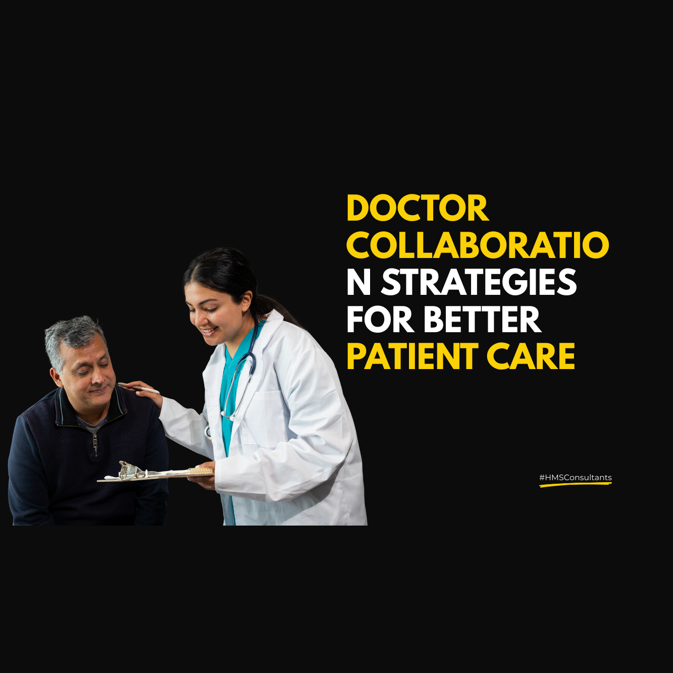 Doctors collaborating for patient care in a clinic setting – teamwork and referral coordination