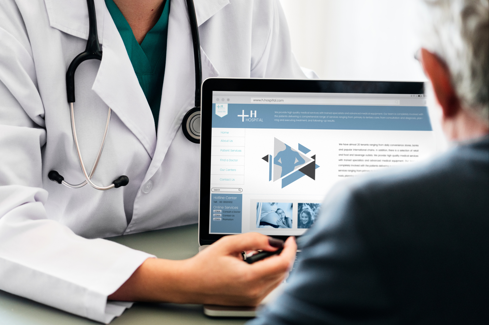 Hospital Website Development Consultancy