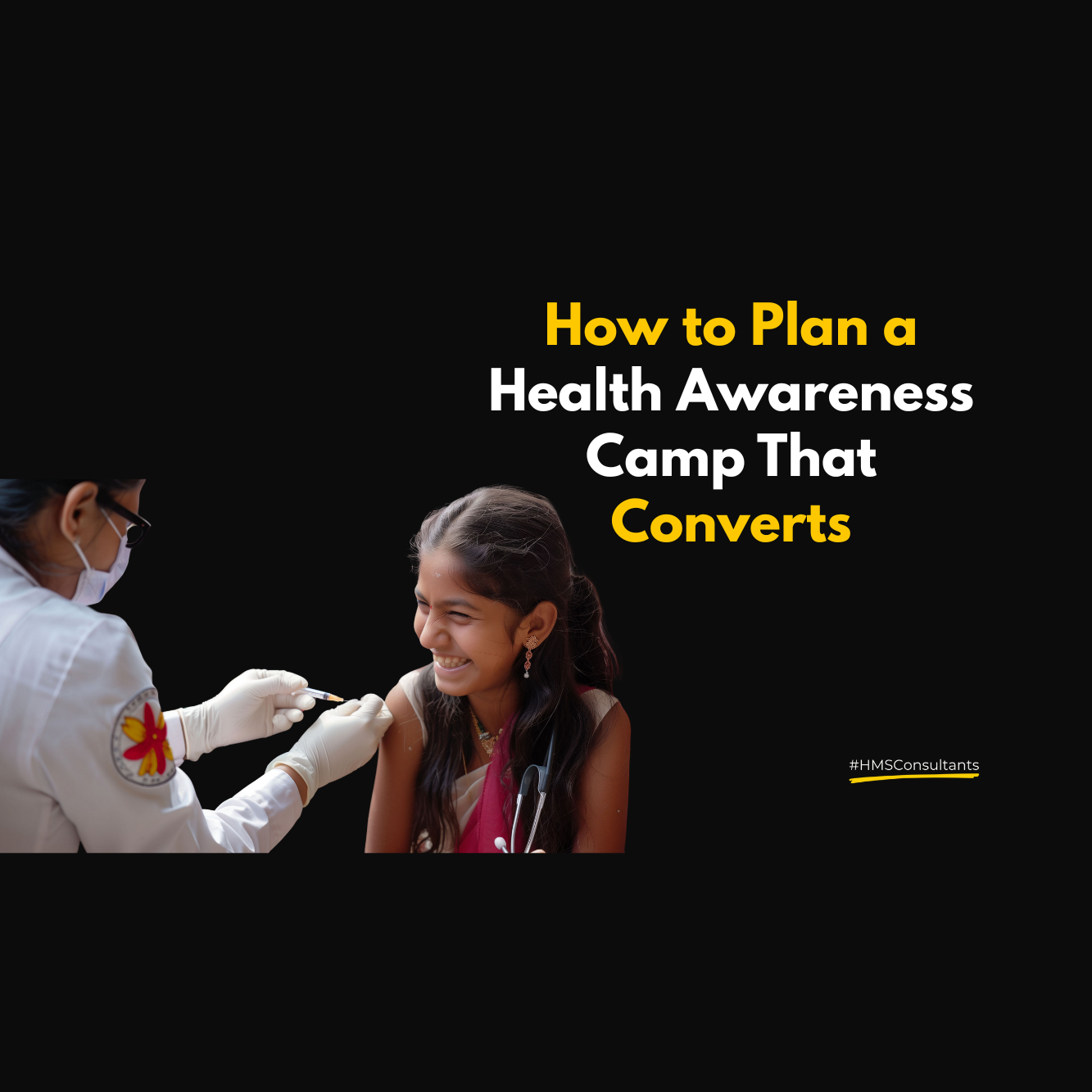 Illustration showing healthcare professionals planning a successful awareness campaign with engaging visuals and charts.