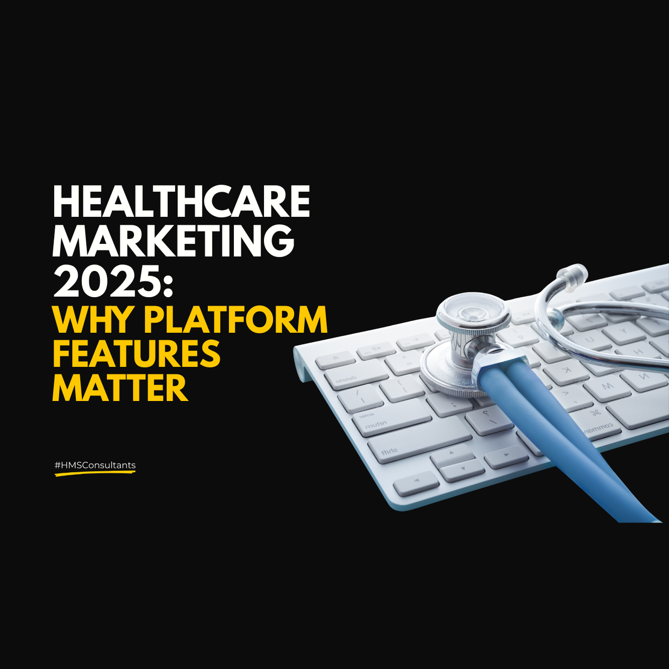 Healthcare marketing in 2025 showing platform-specific social media features for hospitals and clinics