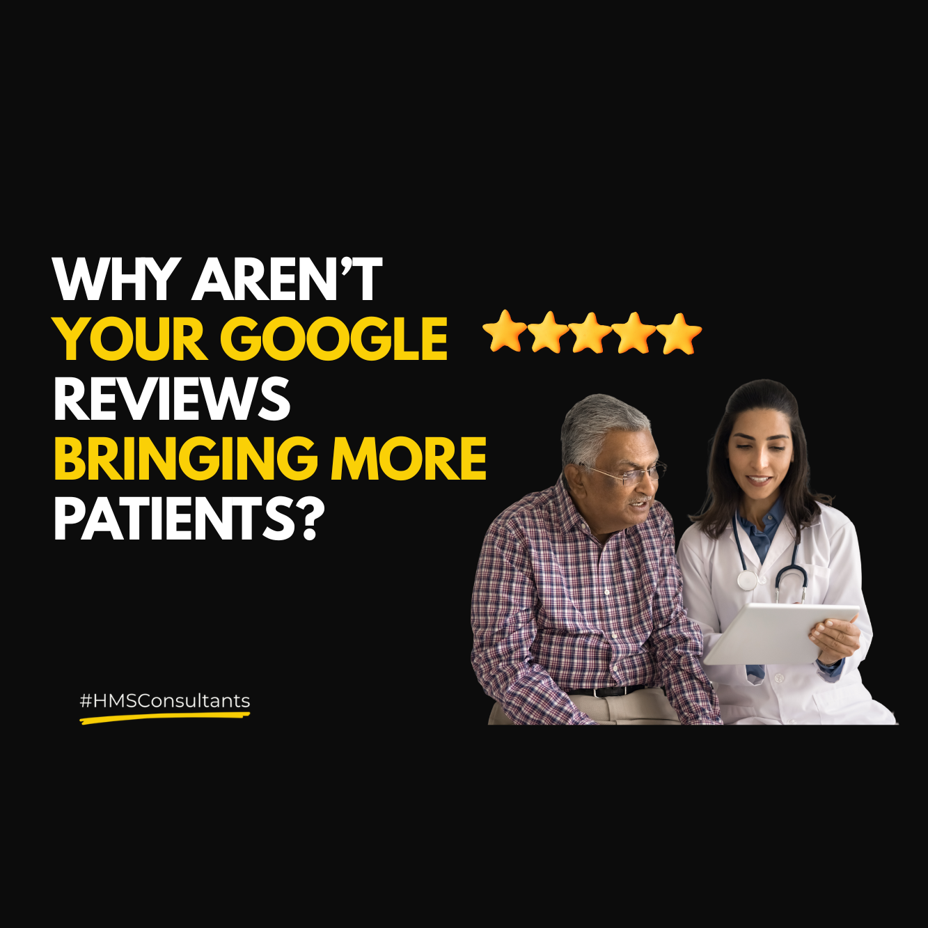 Google reviews and patient growth concept – why hospitals don’t get more patients despite 5-star ratings