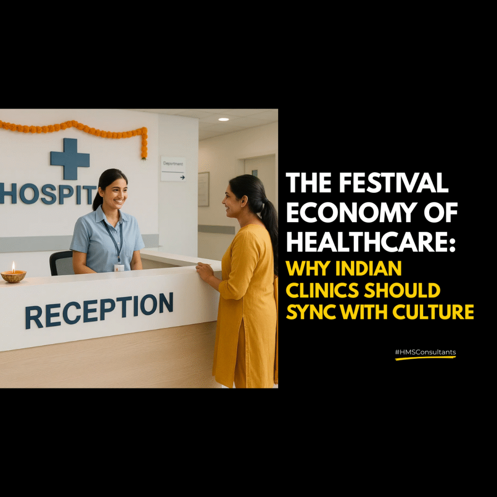 A stethoscope shaped like a diya, blending Indian festivals with healthcare, symbolizing cultural connection in medical marketing.