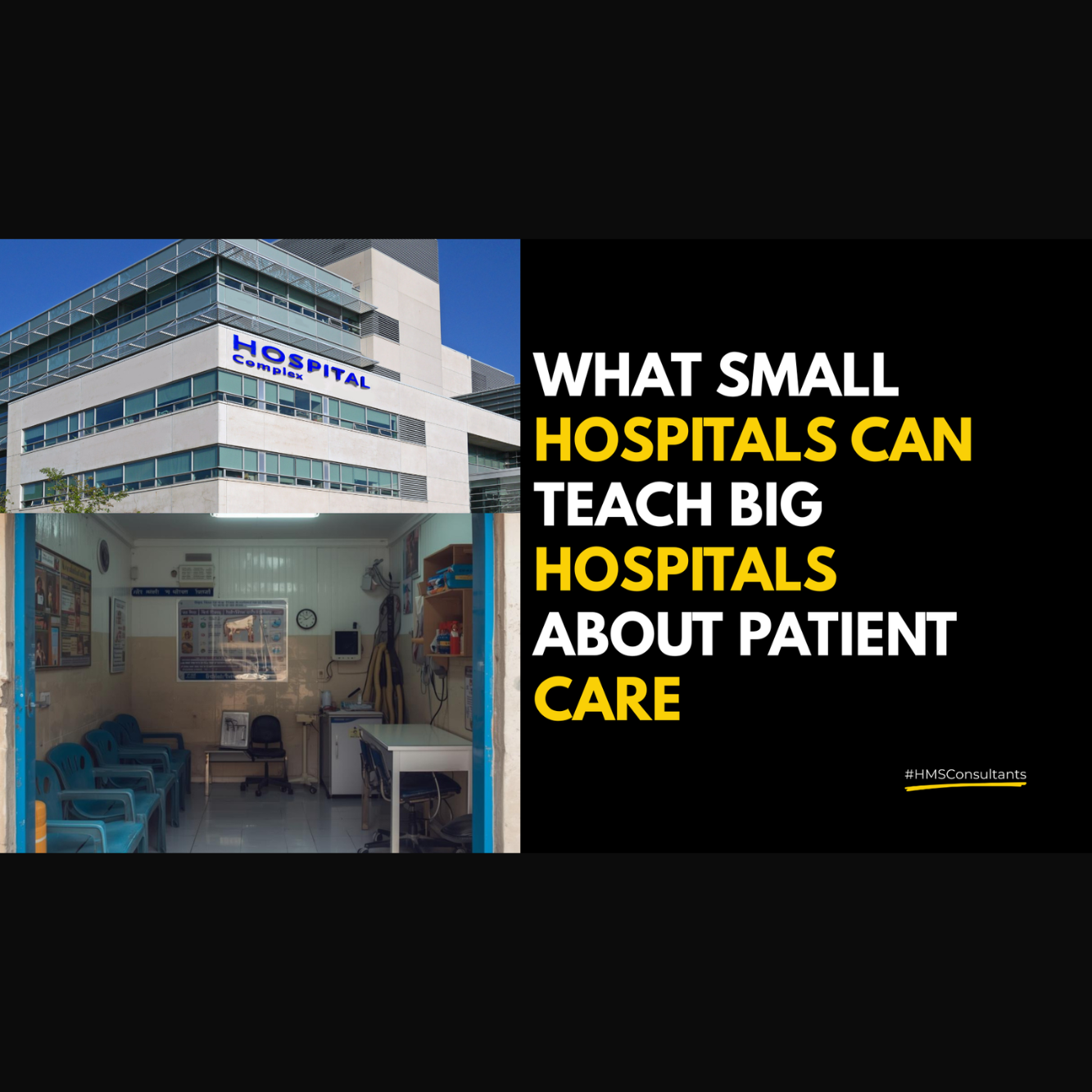 A doctor in a small hospital interacting warmly with a patient, showing personal care and human connection in healthcare.