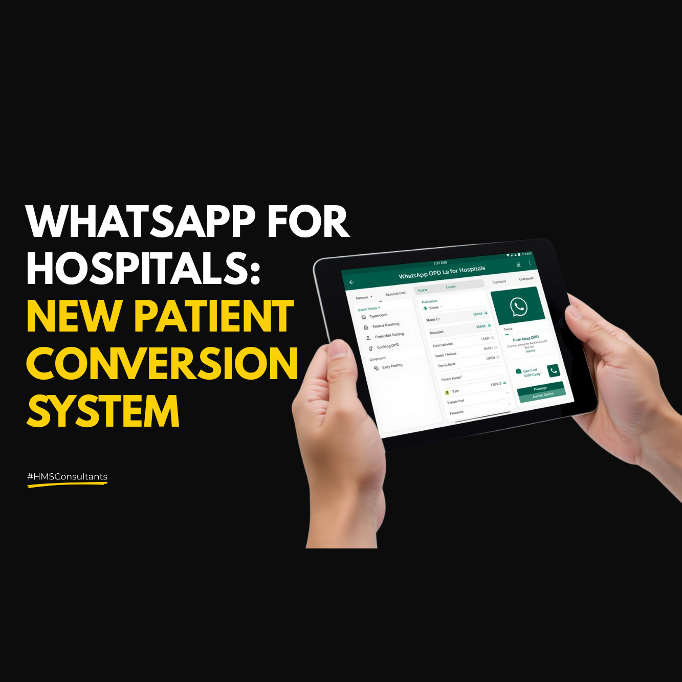 WhatsApp OPD system for hospitals in India