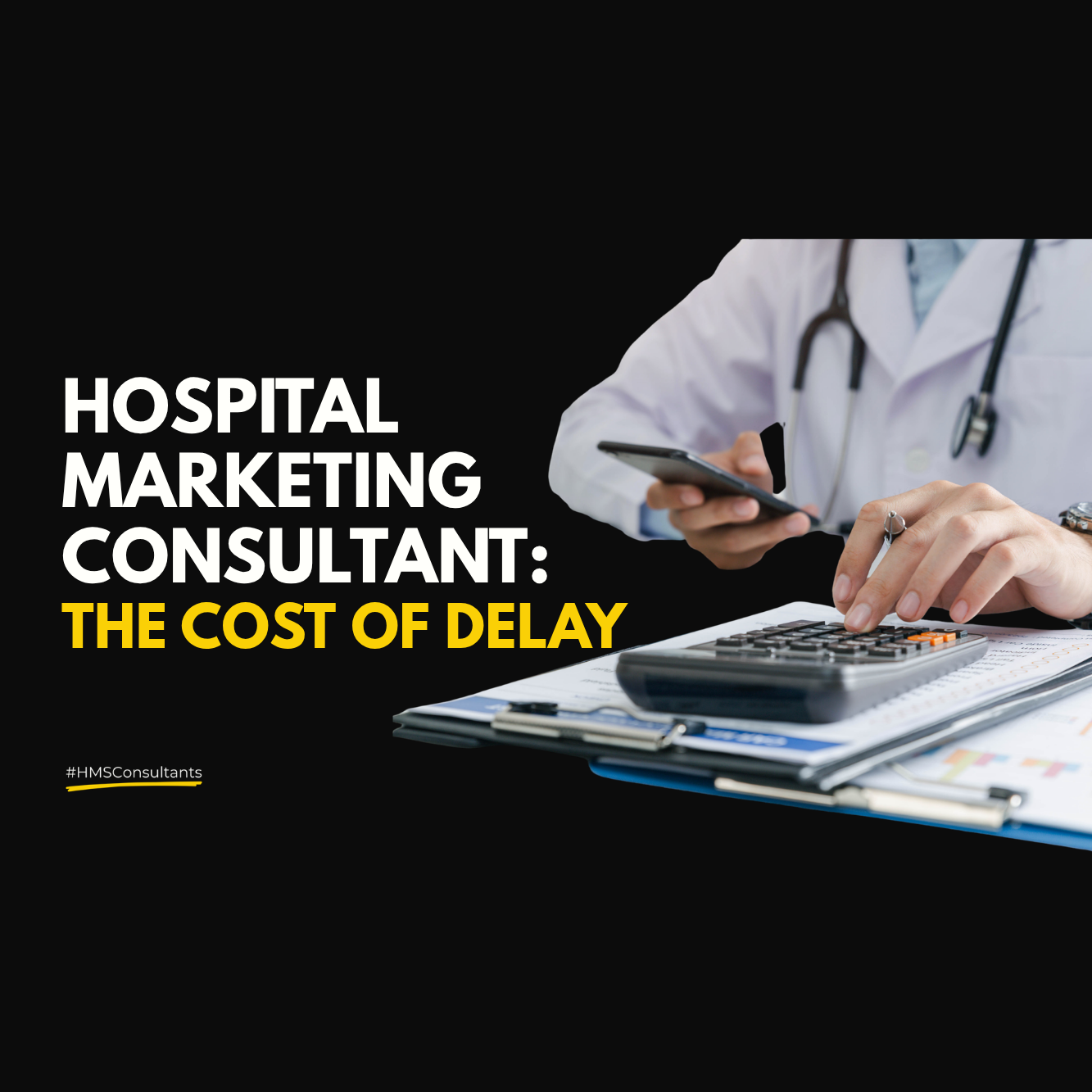 hospital marketing consultant explaining strategy to improve hospital growth and patient acquisition