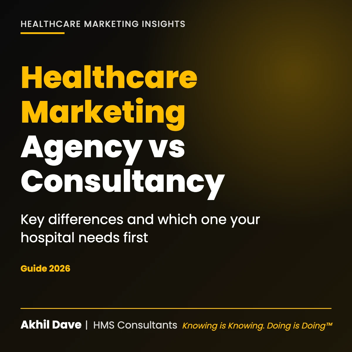 Healthcare marketing agency vs consultancy: key differences