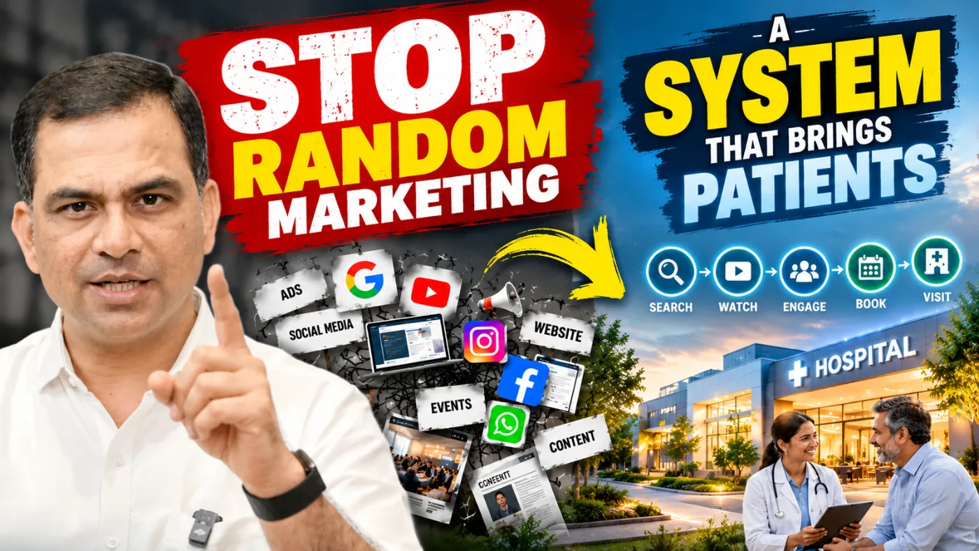 Integrated healthcare marketing strategy: from random marketing activity to a system that brings patients